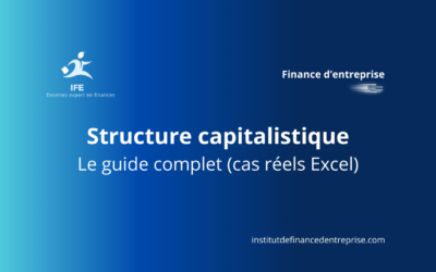 Structure capitalistique : guide complet sur Excel